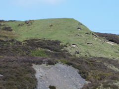 
Blorenge Tramroad tipping dock, Pen-fford-goch, May 2012